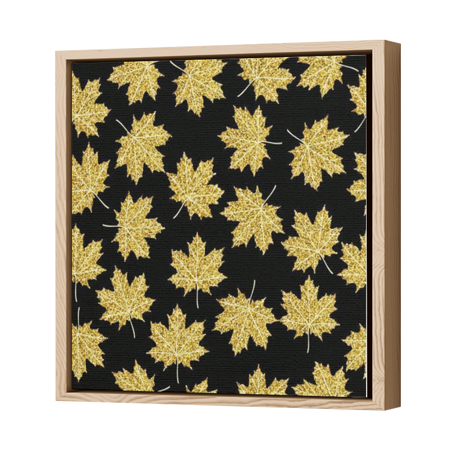 Thumbnail for Canvas - Wood Grain Floating Frame