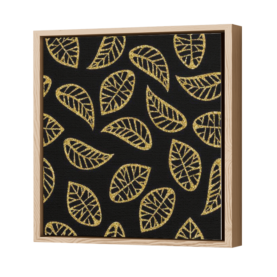 Thumbnail for Canvas - Wood Grain Floating Frame