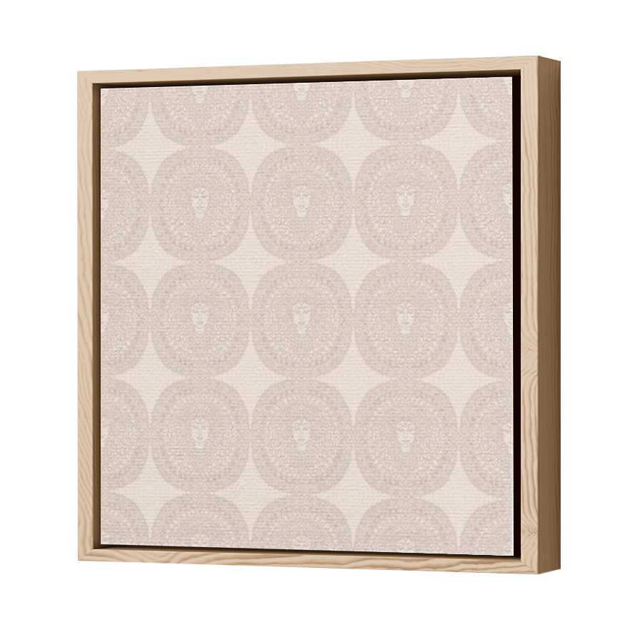 Thumbnail for Canvas - Wood Grain Floating Frame
