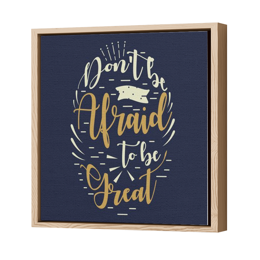 Thumbnail for Canvas - Wood Grain Floating Frame