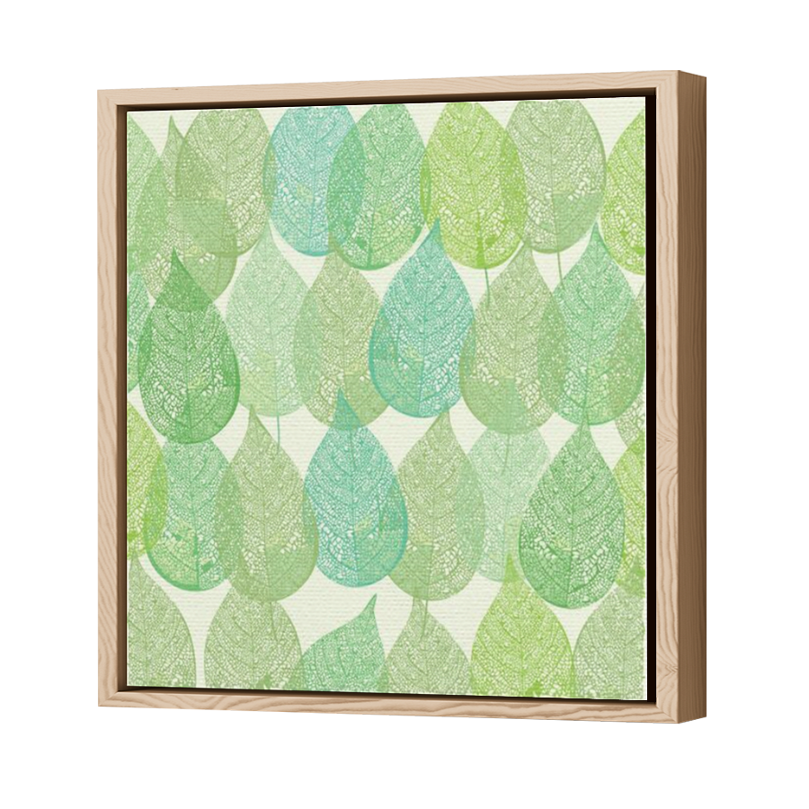 Thumbnail for Canvas - Wood Grain Floating Frame