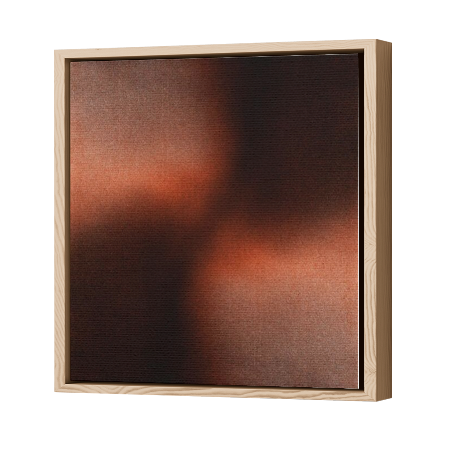 Thumbnail for Canvas - Wood Grain Floating Frame