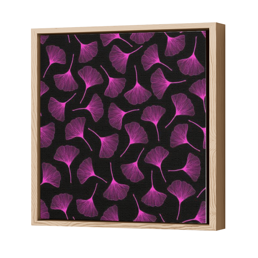 Thumbnail for Canvas - Wood Grain Floating Frame