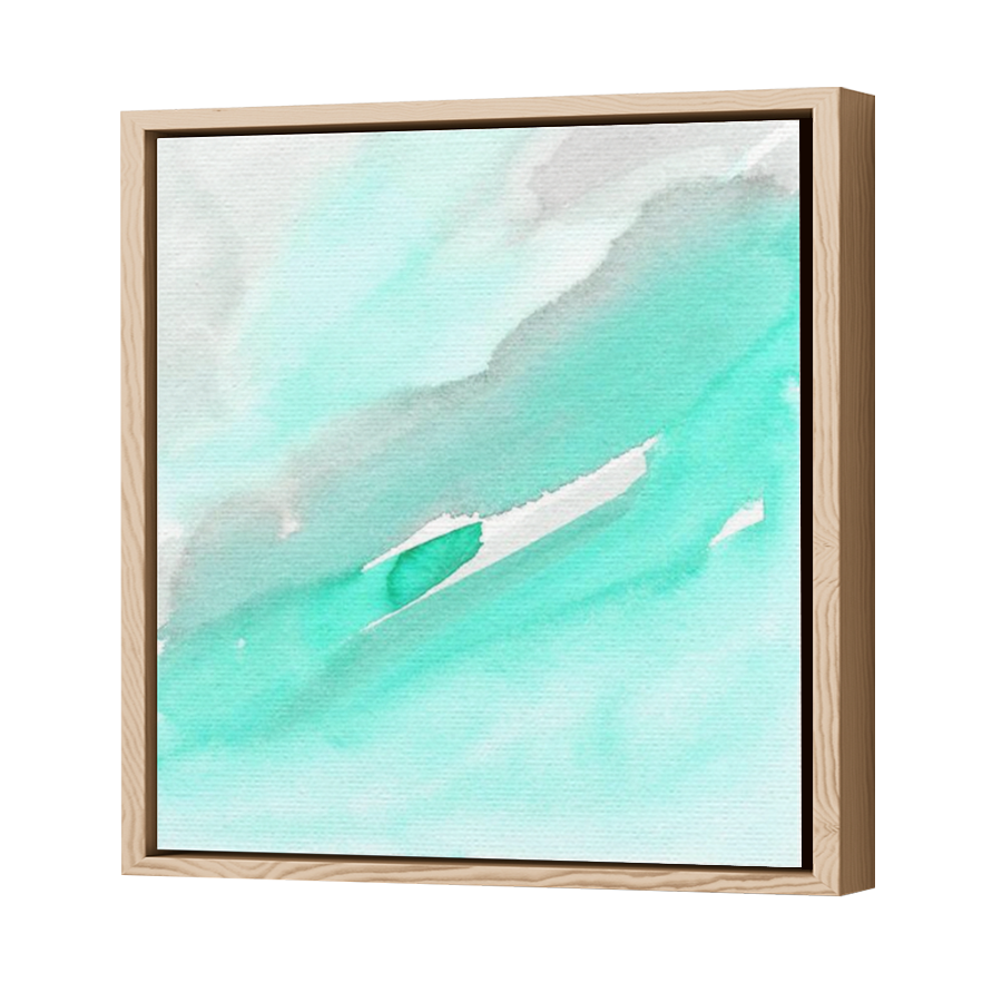Thumbnail for Canvas - Wood Grain Floating Frame