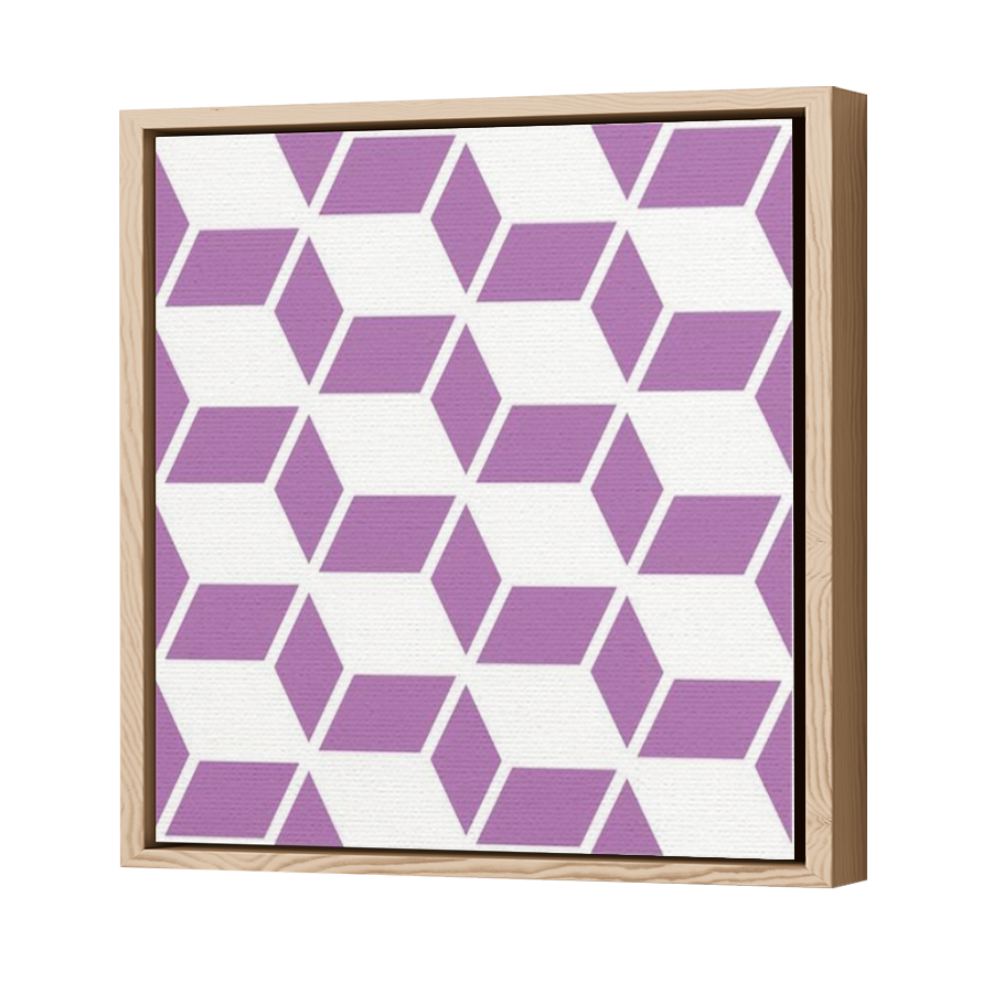 Thumbnail for Canvas - Wood Grain Floating Frame