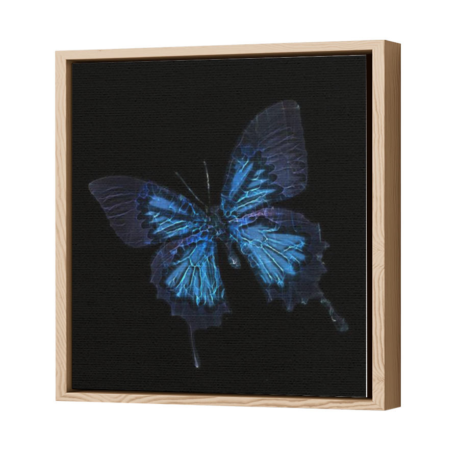 Thumbnail for Canvas - Wood Grain Floating Frame