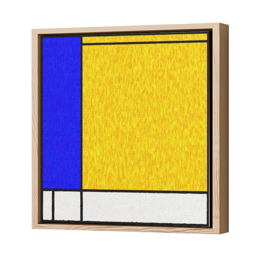 Thumbnail for Canvas - Wood Grain Floating Frame