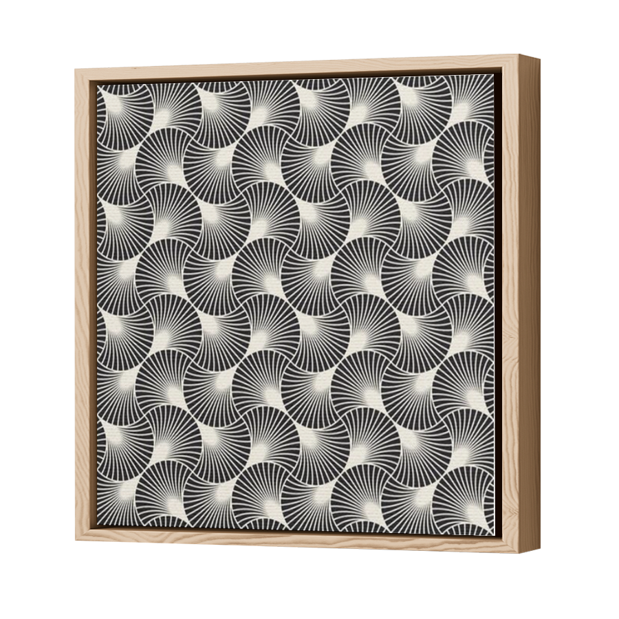 Thumbnail for Canvas - Wood Grain Floating Frame