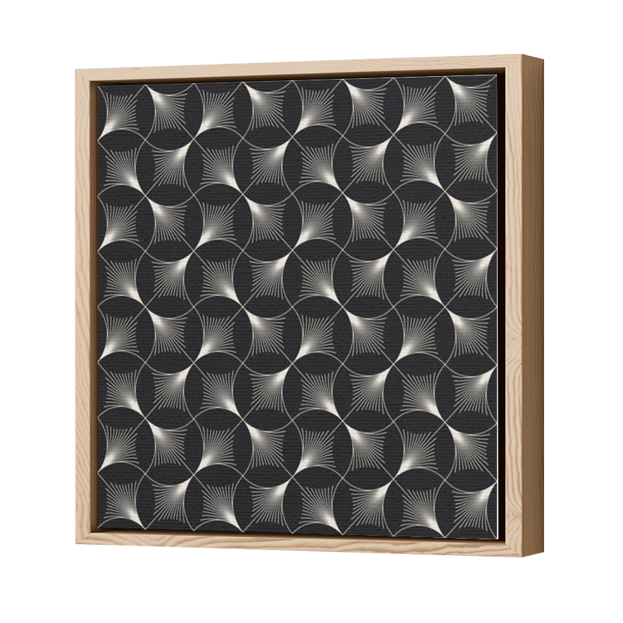 Thumbnail for Canvas - Wood Grain Floating Frame