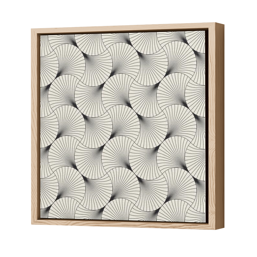 Thumbnail for Canvas - Wood Grain Floating Frame