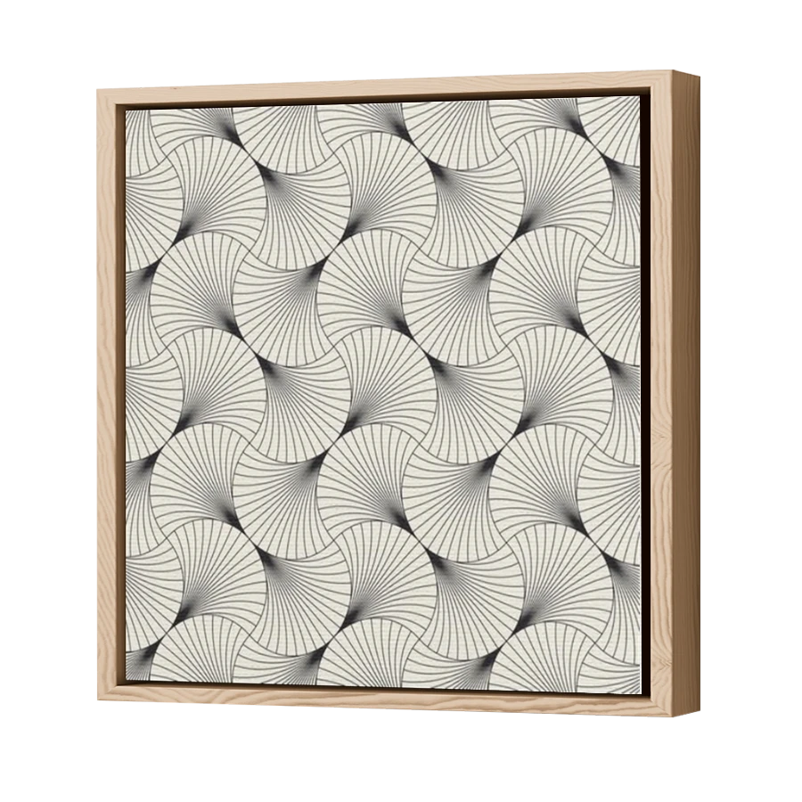 Thumbnail for Canvas - Wood Grain Floating Frame