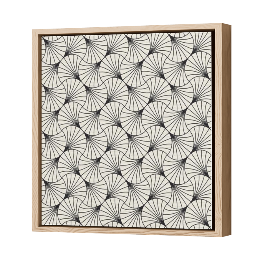 Thumbnail for Canvas - Wood Grain Floating Frame
