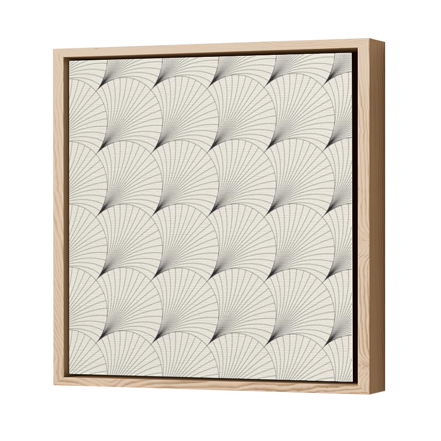 Thumbnail for Canvas - Wood Grain Floating Frame