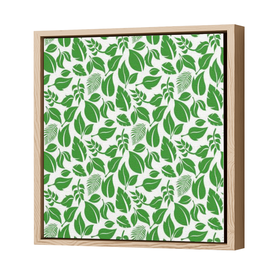 Thumbnail for Canvas - Wood Grain Floating Frame