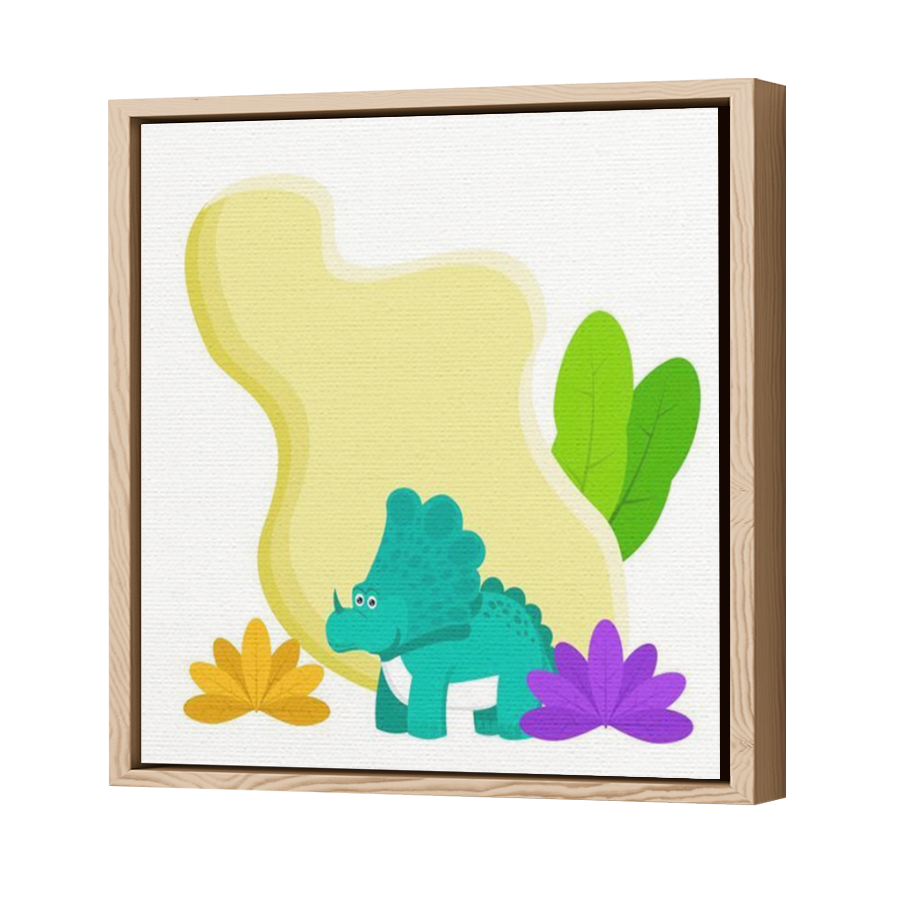 Thumbnail for Canvas - Wood Grain Floating Frame