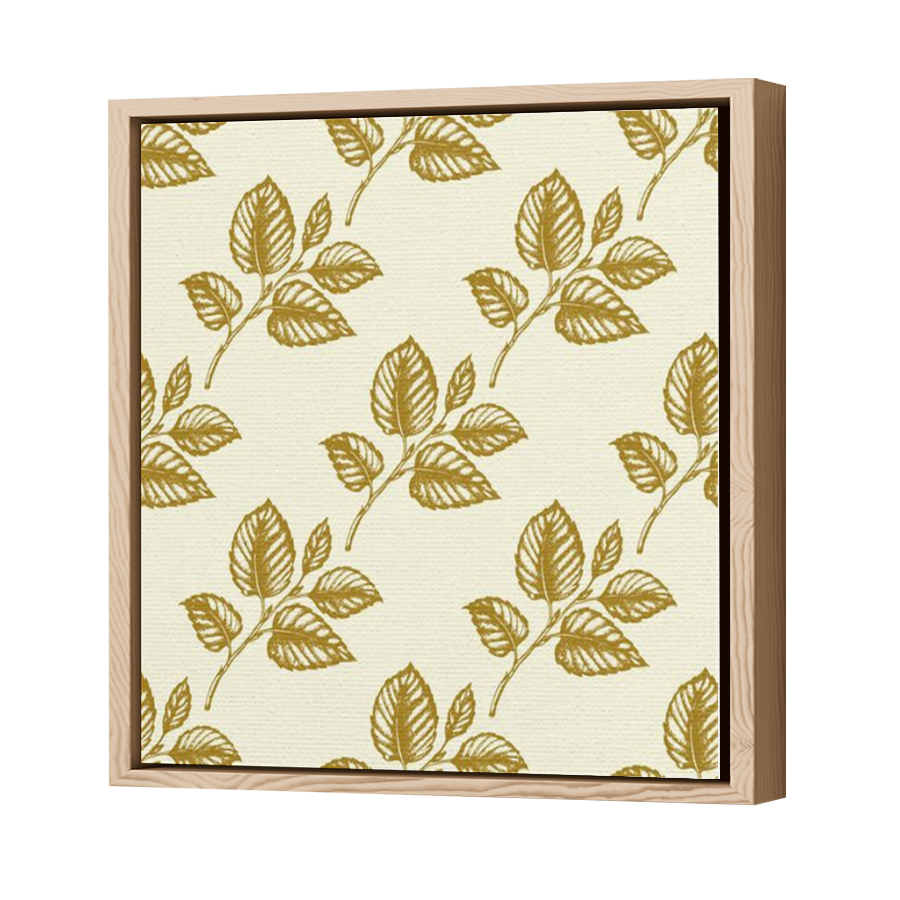Thumbnail for Canvas - Wood Grain Floating Frame