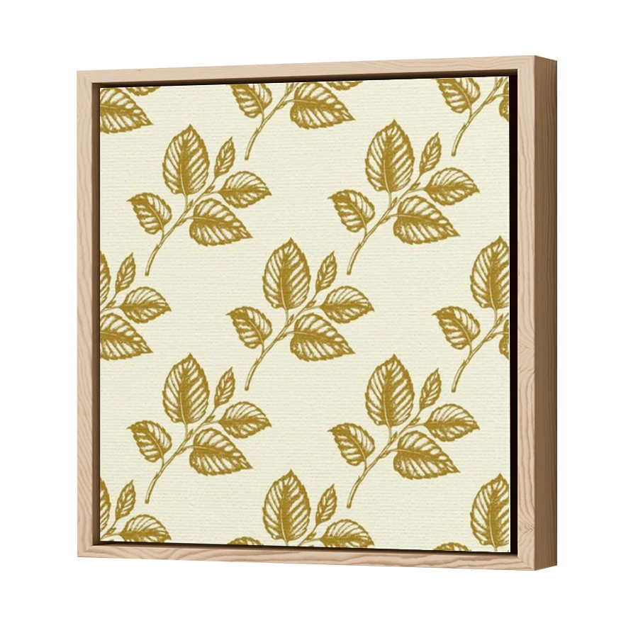 Thumbnail for Canvas - Wood Grain Floating Frame