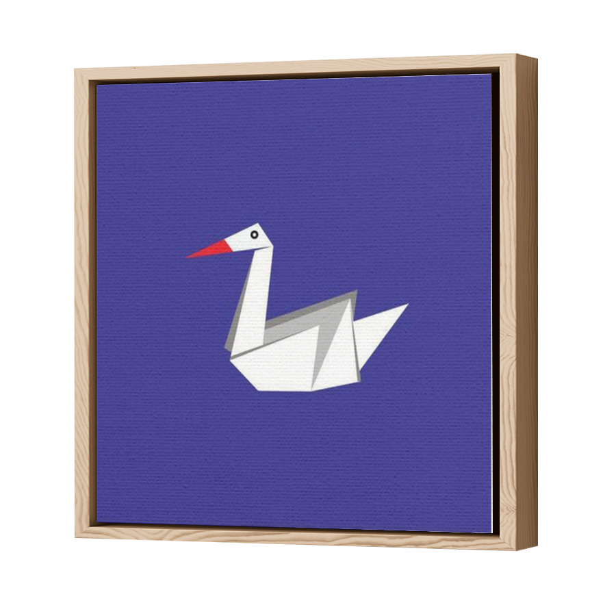 Thumbnail for Canvas - Wood Grain Floating Frame