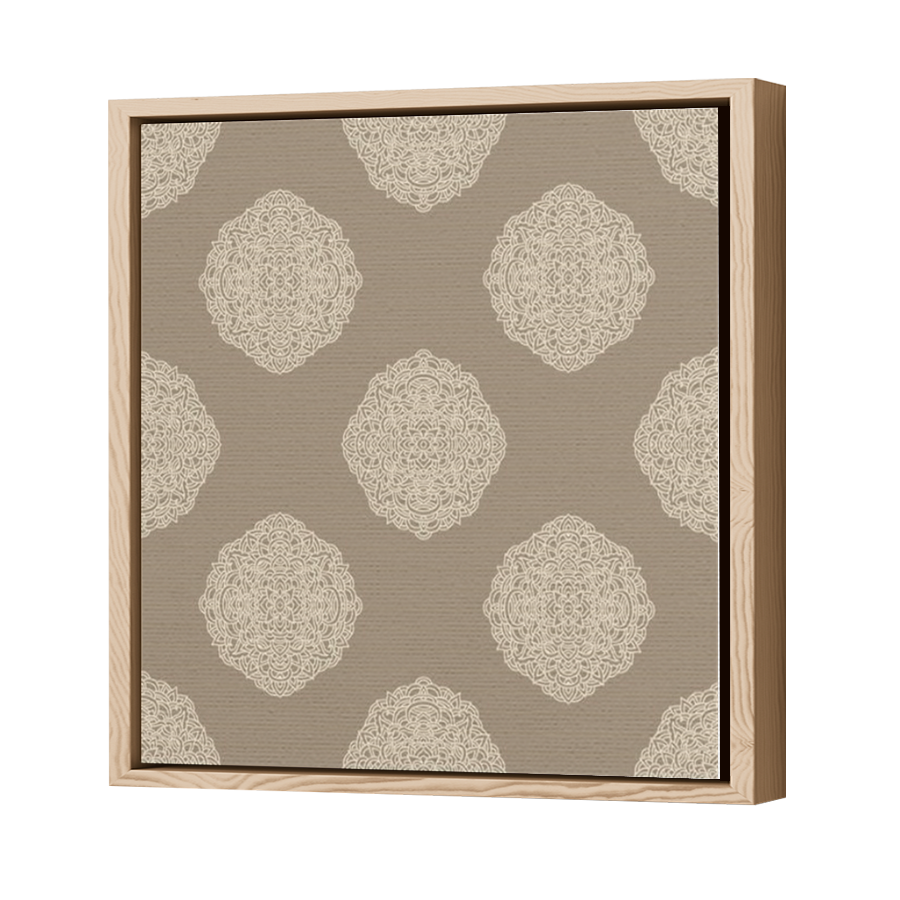 Thumbnail for Canvas - Wood Grain Floating Frame