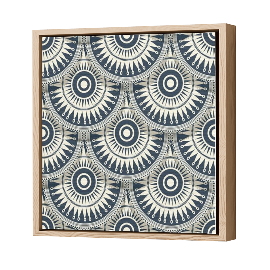 Thumbnail for Canvas - Wood Grain Floating Frame