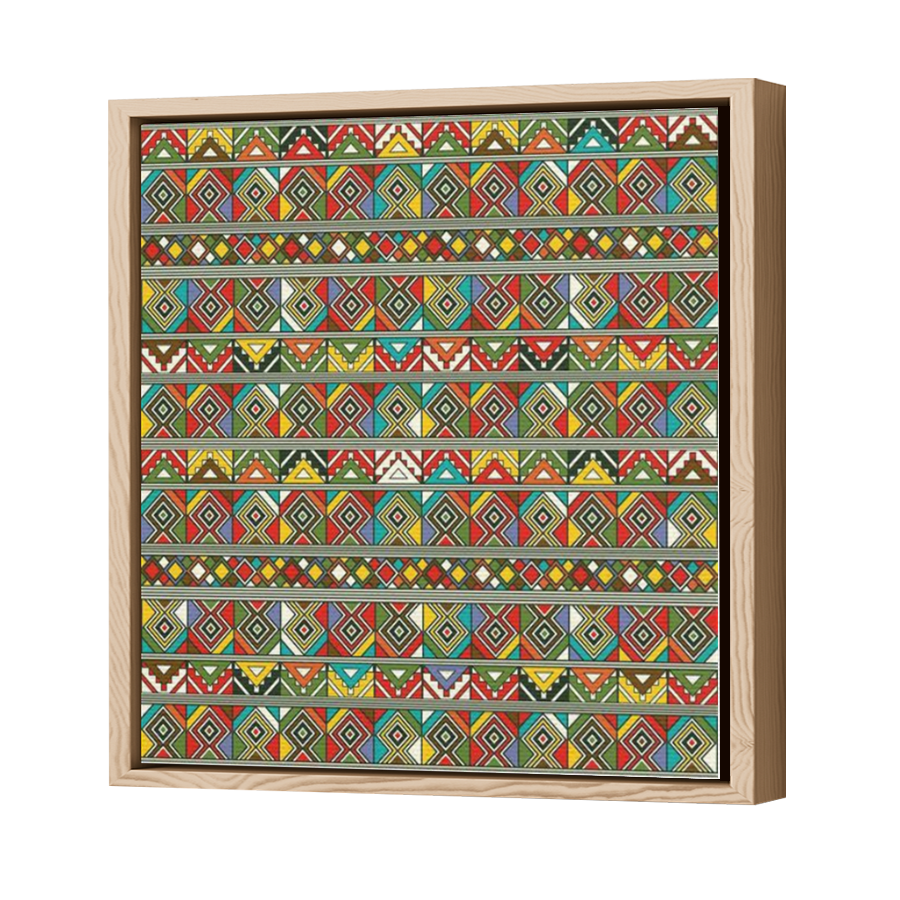 Thumbnail for Canvas - Wood Grain Floating Frame