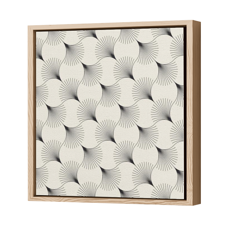 Thumbnail for Canvas - Wood Grain Floating Frame