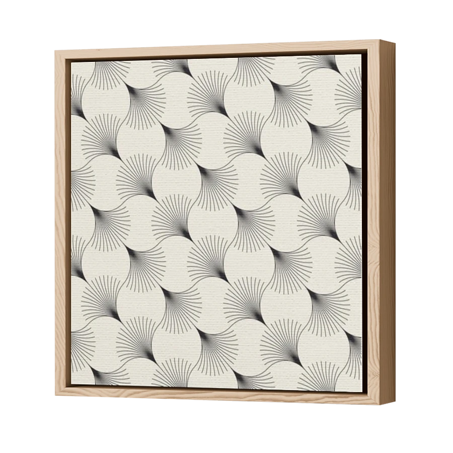 Thumbnail for Canvas - Wood Grain Floating Frame