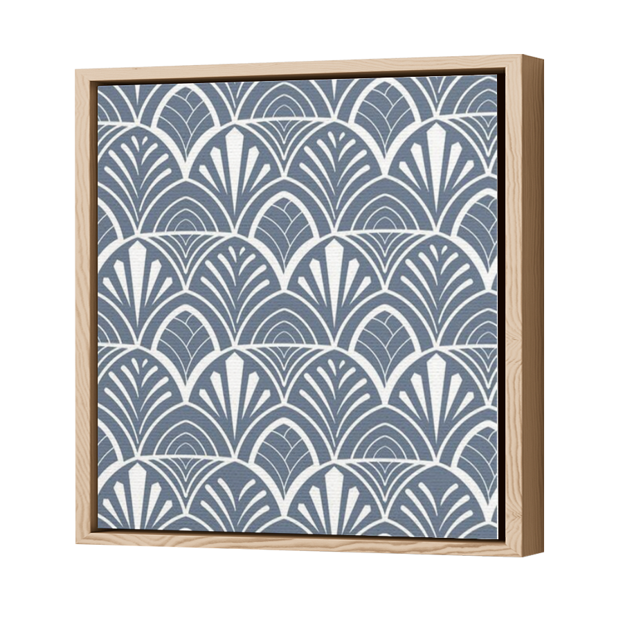 Thumbnail for Canvas - Wood Grain Floating Frame