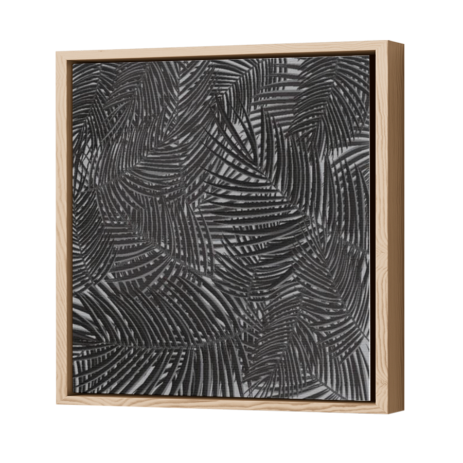 Thumbnail for Canvas - Wood Grain Floating Frame