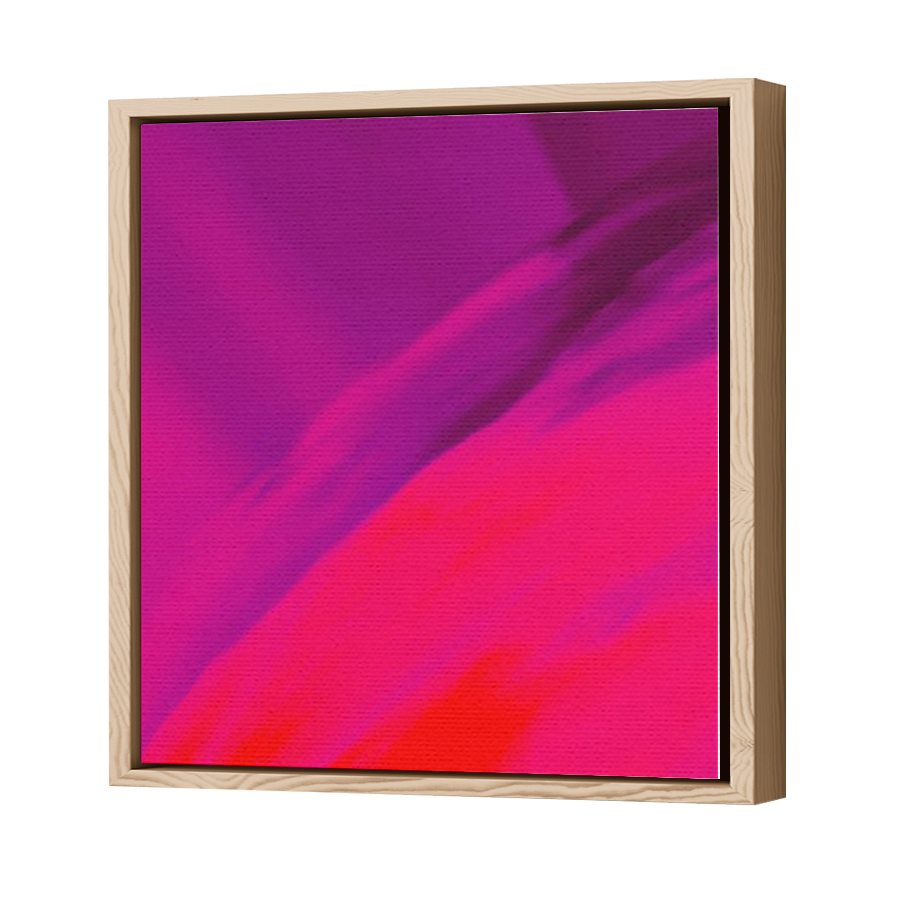 Thumbnail for Canvas - Wood Grain Floating Frame