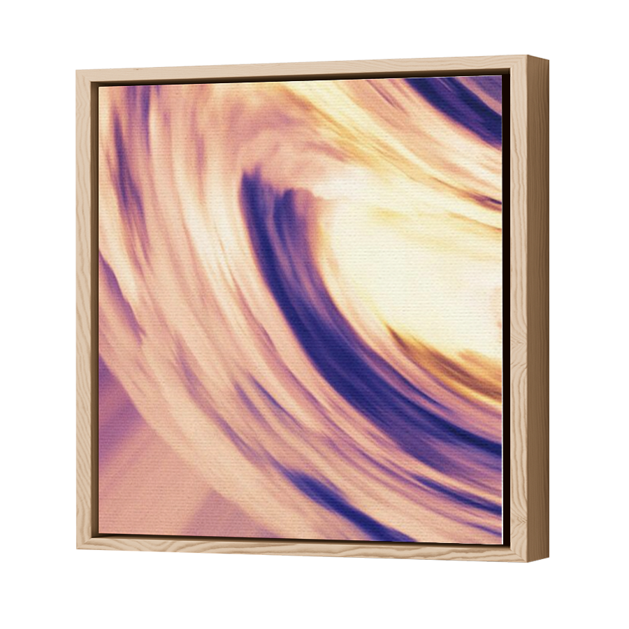 Thumbnail for Canvas - Wood Grain Floating Frame