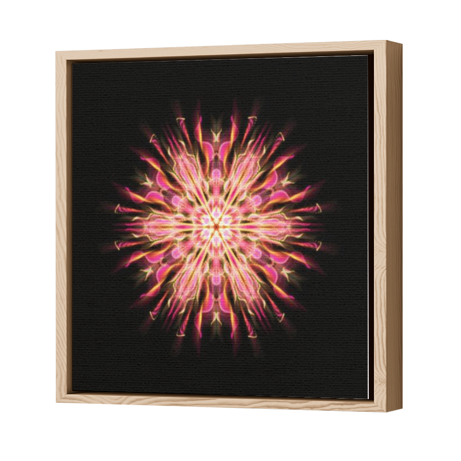 Thumbnail for Canvas - Wood Grain Floating Frame