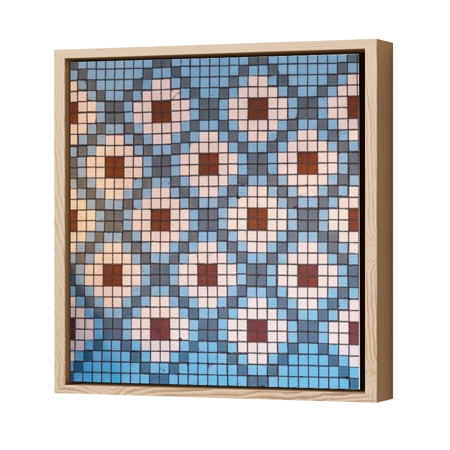 Thumbnail for Canvas - Wood Grain Floating Frame