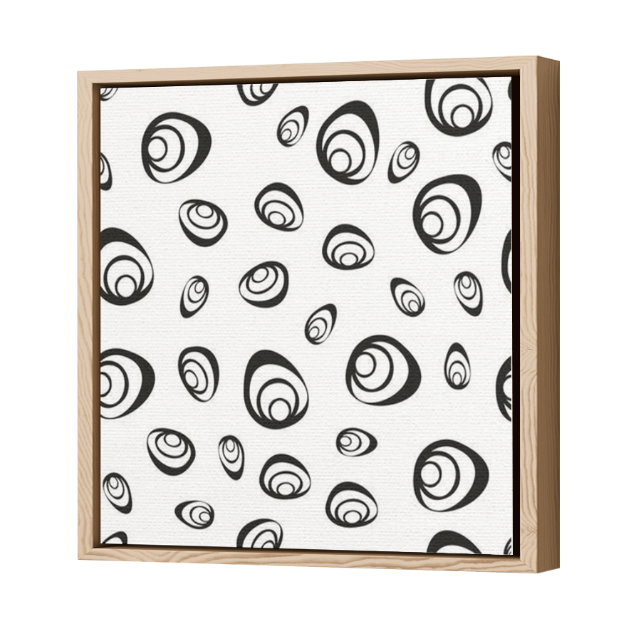 Thumbnail for Canvas - Wood Grain Floating Frame