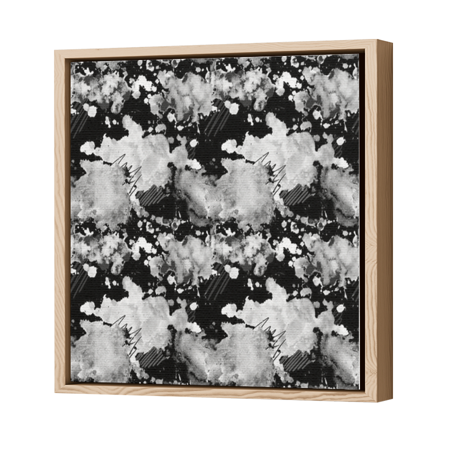 Thumbnail for Canvas - Wood Grain Floating Frame