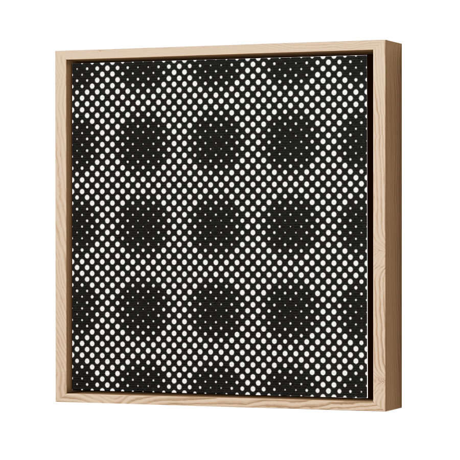 Thumbnail for Canvas - Wood Grain Floating Frame