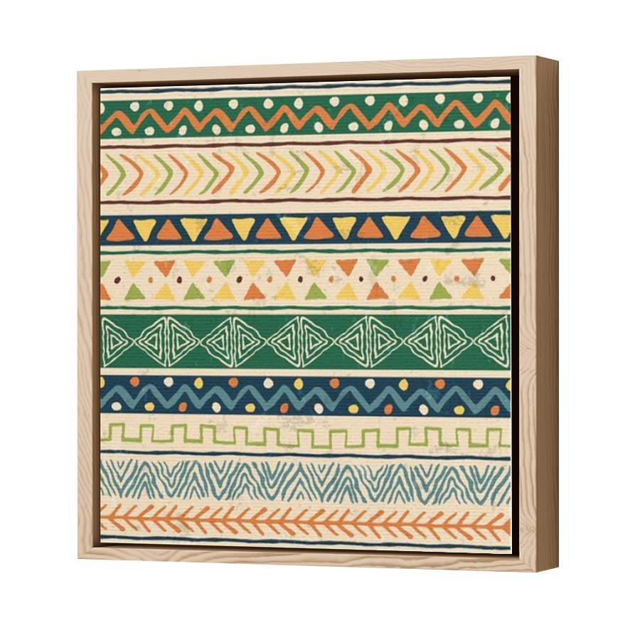 Thumbnail for Canvas - Wood Grain Floating Frame