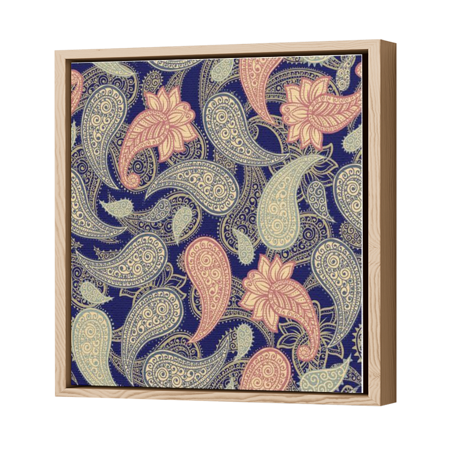 Thumbnail for Canvas - Wood Grain Floating Frame