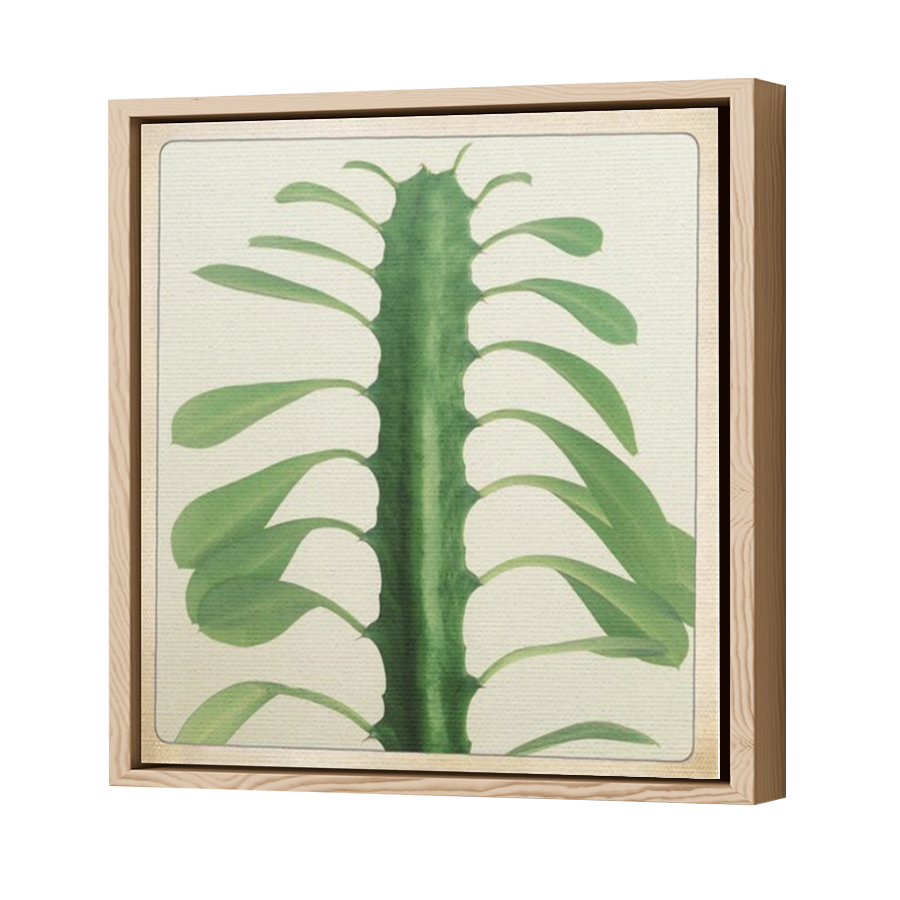 Thumbnail for Canvas - Wood Grain Floating Frame