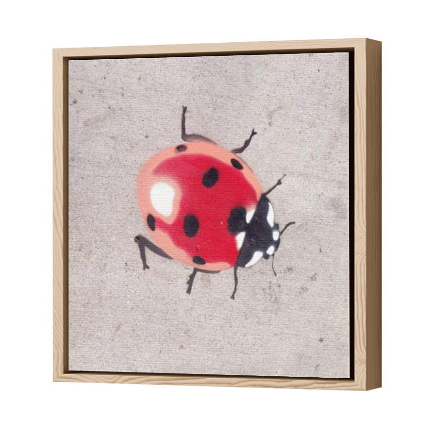 Thumbnail for Canvas - Wood Grain Floating Frame