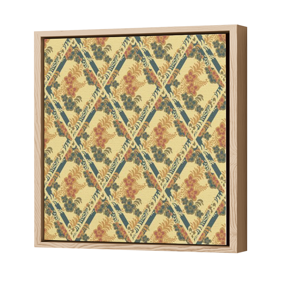 Thumbnail for Canvas - Wood Grain Floating Frame