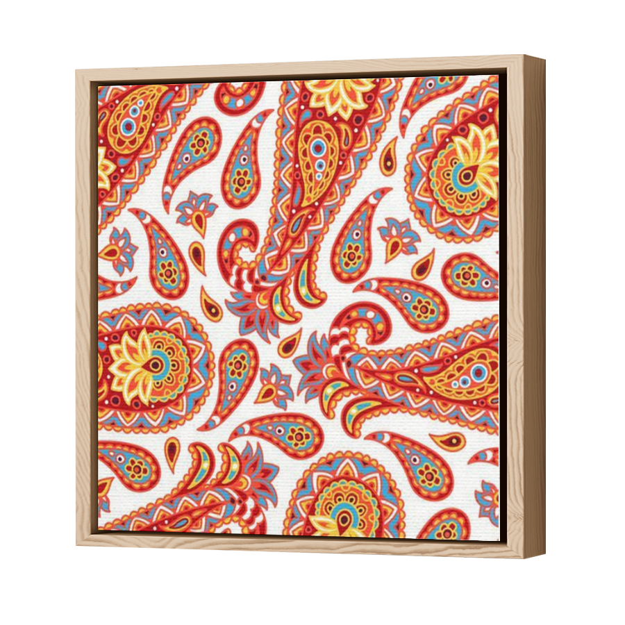 Thumbnail for Canvas - Wood Grain Floating Frame