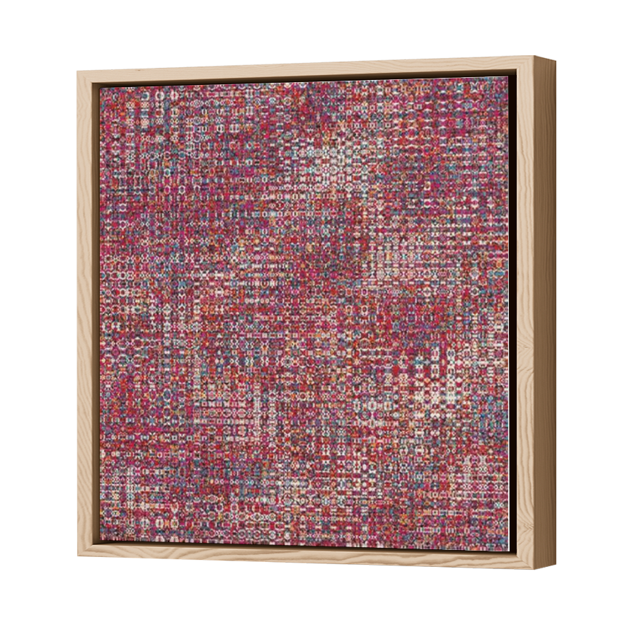 Thumbnail for Canvas - Wood Grain Floating Frame