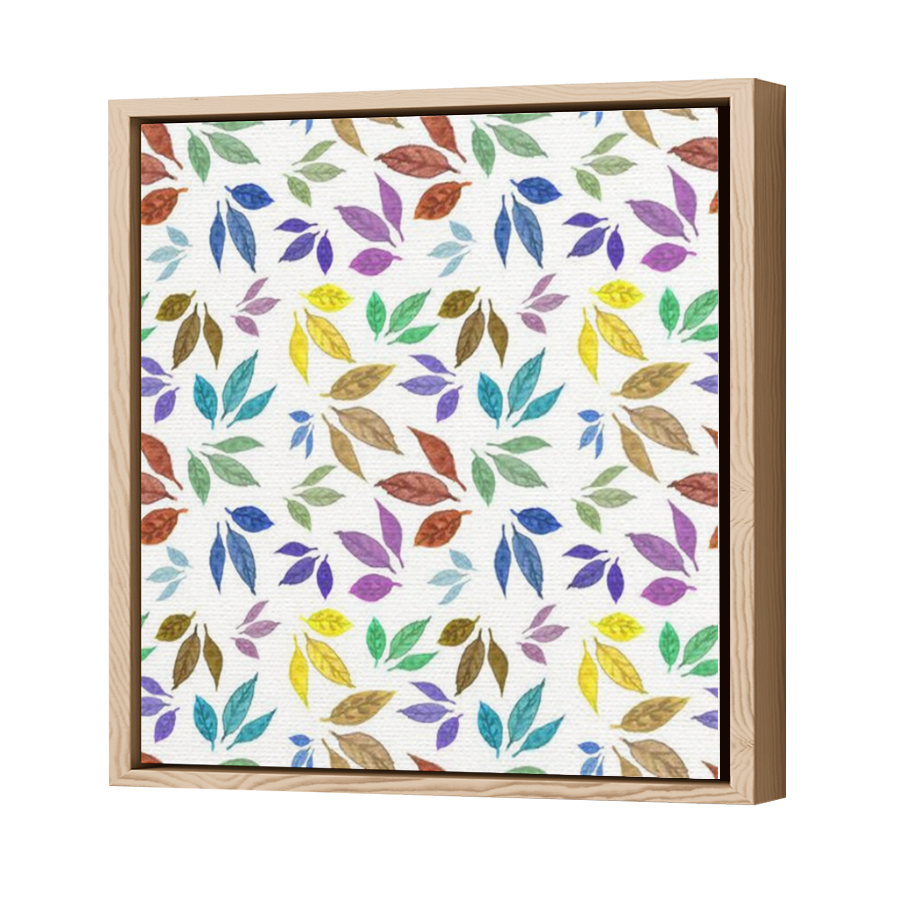 Thumbnail for Canvas - Wood Grain Floating Frame