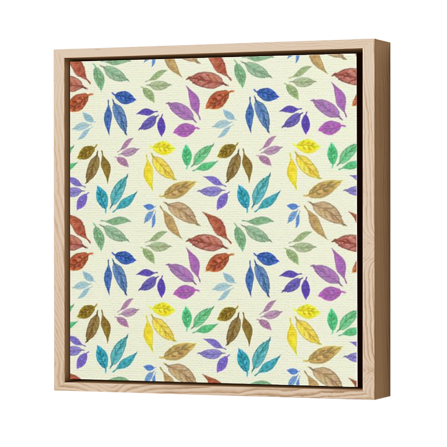 Thumbnail for Canvas - Wood Grain Floating Frame