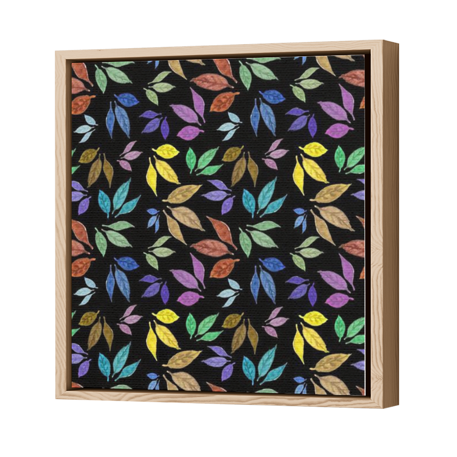 Thumbnail for Canvas - Wood Grain Floating Frame