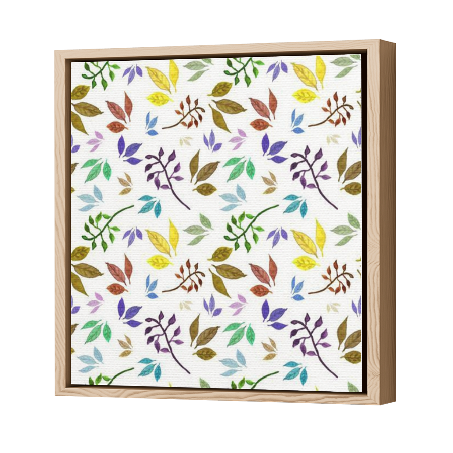 Thumbnail for Canvas - Wood Grain Floating Frame
