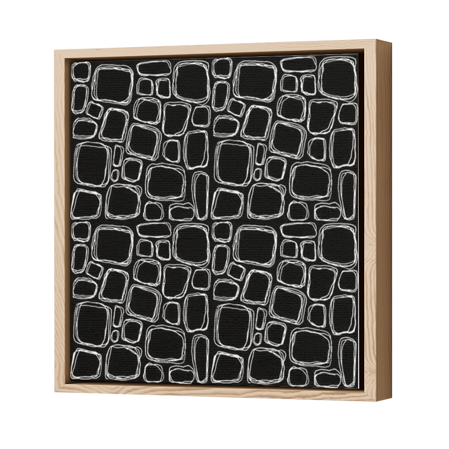 Thumbnail for Canvas - Wood Grain Floating Frame