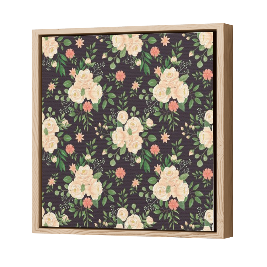 Thumbnail for Canvas - Wood Grain Floating Frame