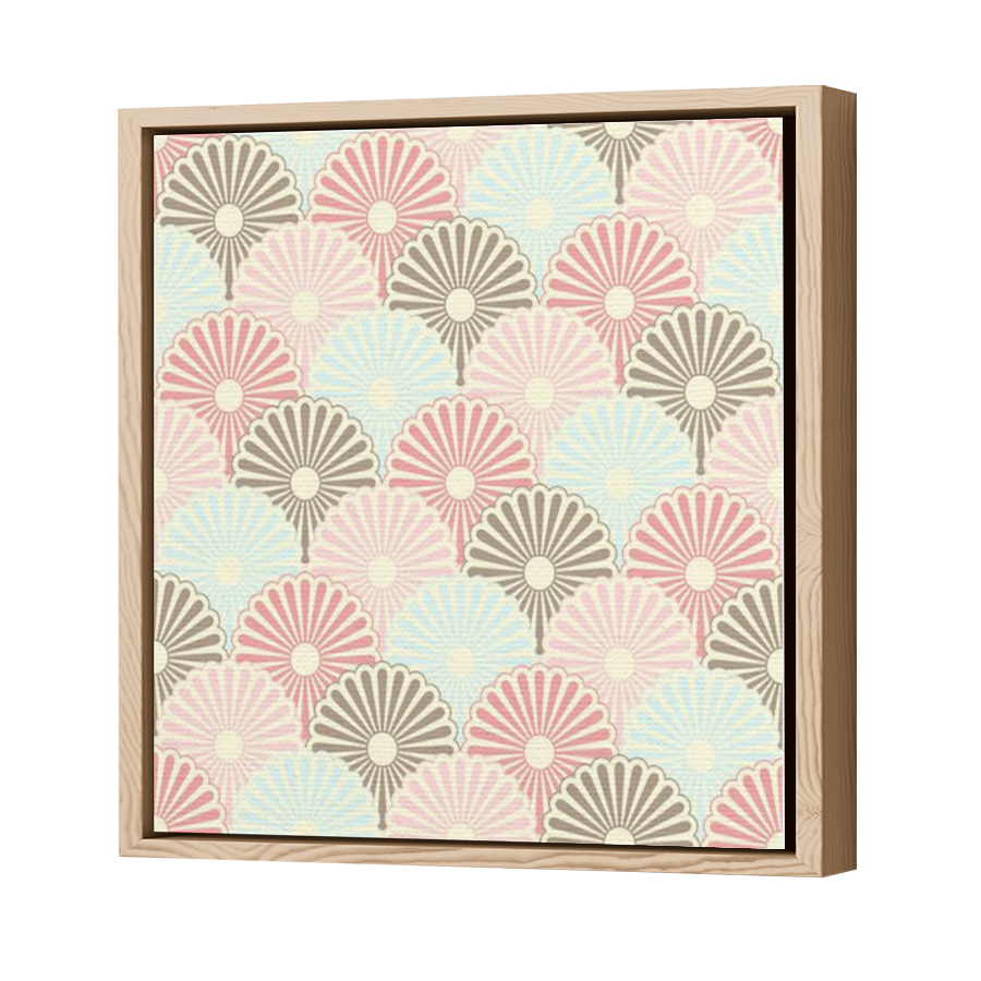 Thumbnail for Canvas - Wood Grain Floating Frame